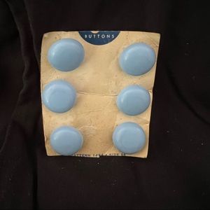 Baby Blue Vintage Buttons